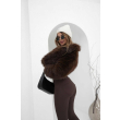 Legginsy modelujące / wysoki stan / PRĄŻKI CHOCO /  S - M - L - XL